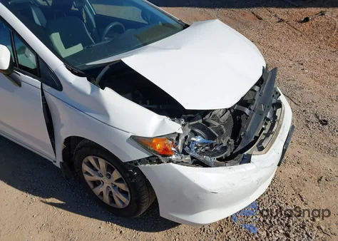 2012 Honda Civic Lx из США, поврежденный, VIN 2HGFB2F52CH523251